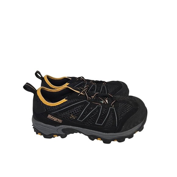 Dakota Men\'s Low-Cut Aluminum Toe Composite Plate Safety Shoes 2302 Black 7W/L main image 8